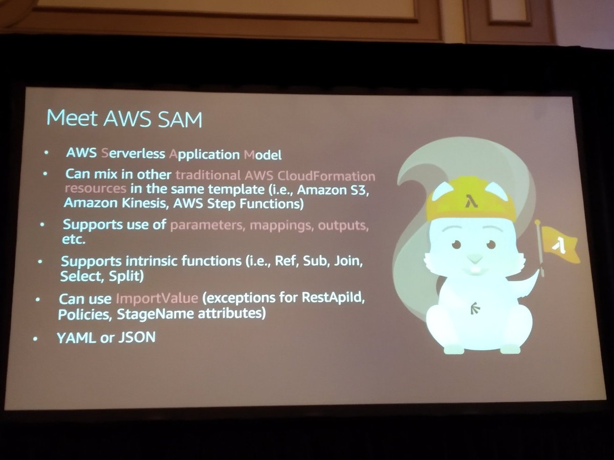 igorbrites's tweet image. Awesome session about CI/CD pipelines for #serverless with @edjgeek @ @AWSreInvent! #goserverless #awslambda