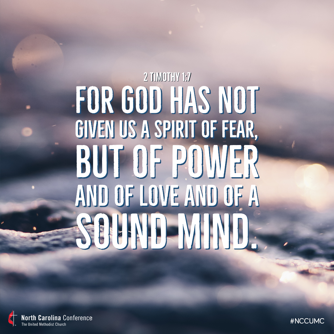 god has never given us the spirit of fear
