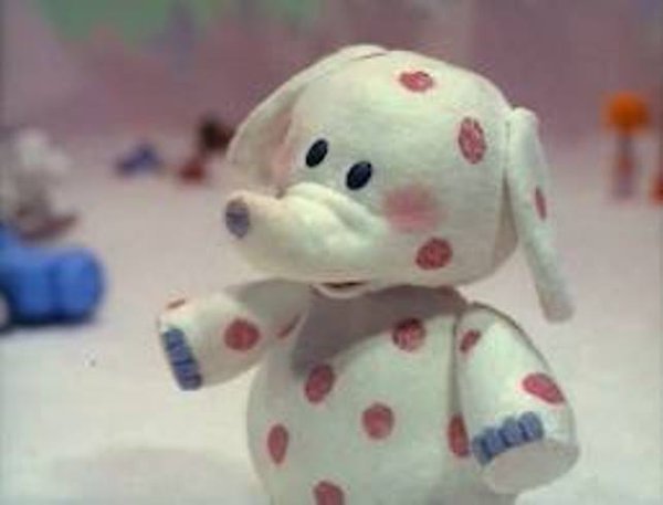 KBow5's tweet image. #Rudolph is on now! It 1st aired on TV on Dec 3, 1964 &quot;Rudolph The Red-Nosed Reindeer&quot; #TheIslandofMisfitToys #PolkaDotElephant #FavoriteMisfit  If I were a toy, I&apos;d be a #Misfit ☺️