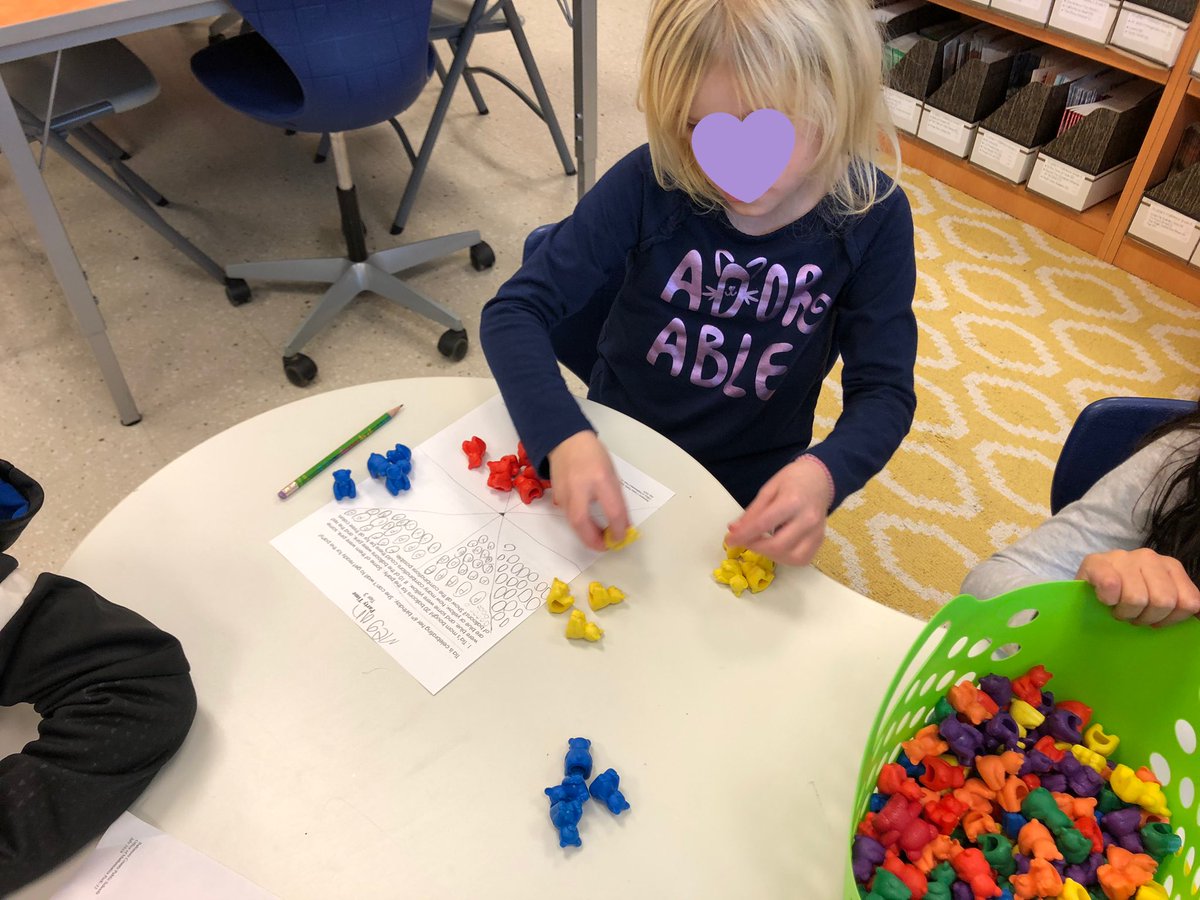 First grade mathematicians persevere through a tiered task by thinking flexibly and choosing manipulatives that work for them. <a href="/mshimkaveg/">Mary</a> <a href="/Team_MCES/">Mays Chapel ES</a> #tieredtasks #labsleadtheway #flexiblethinking #mathmindsatwork