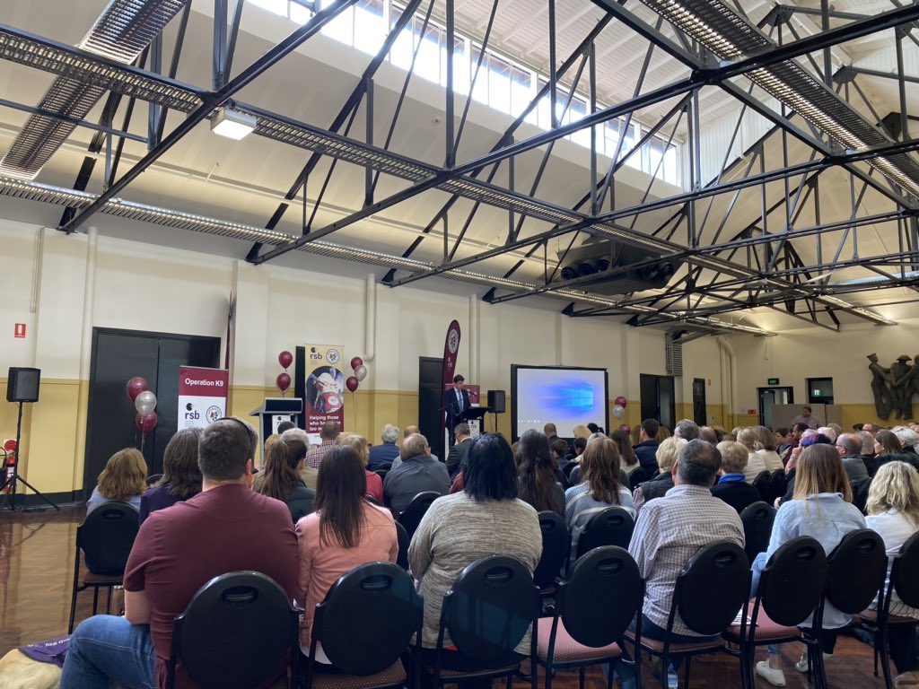 Wellbeing_au's tweet photo. Dogs galore at #RSB #OPK9 Graduation Day https://t.co/GSLnCjECKD