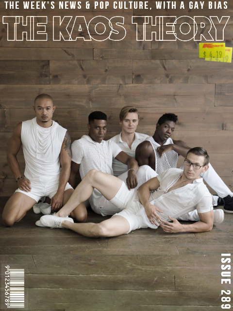 kaospheric's tweet photo. NEW | THE KAOS THEORY Issue 289 https://t.co/57S2FeGScL #LGBTQoftwitter #QueersBreakTwitter #KAOS #malemodel #GayTwitter #LGBTQfamily #LGBTQtakeover #Resist #EchoV #JermaineSellers #SeanZevran #DiegoLauzen #HoytKogan #BelAmi #BeGayDoCrime #BlackLivesMatter #ZelimBakaev https://t.co/DhReWSNnji