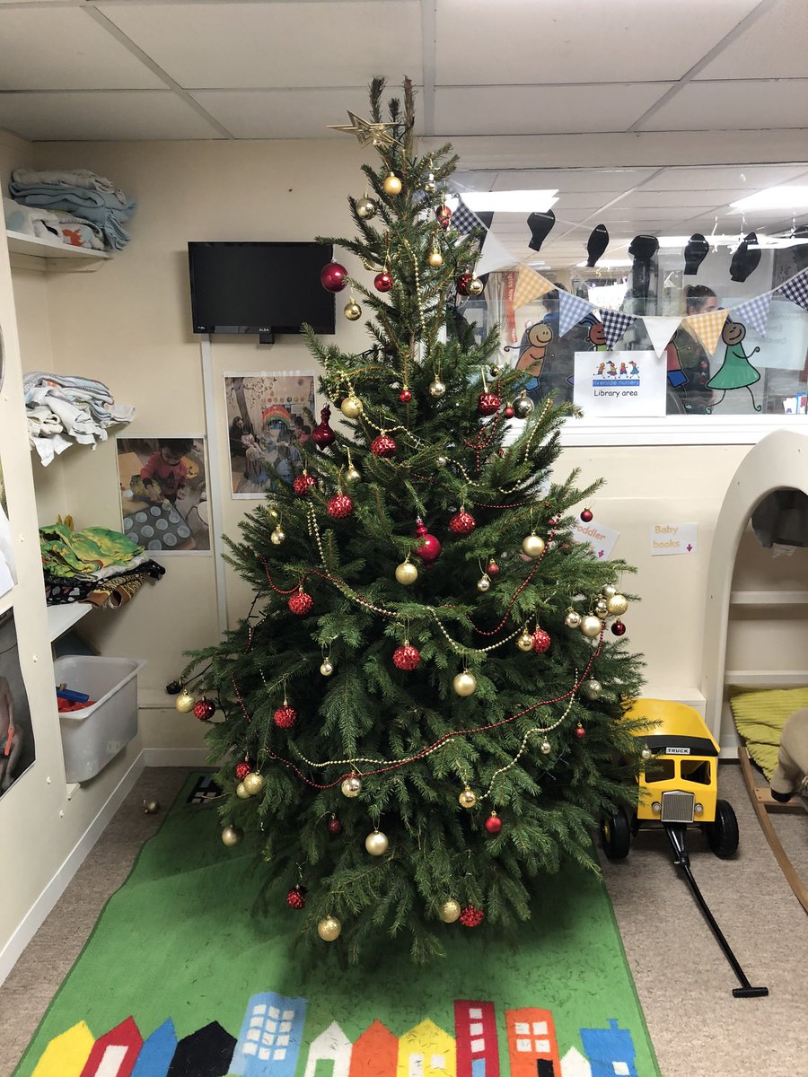 The elves have been to decorate the nursery 🎅🏻🎄