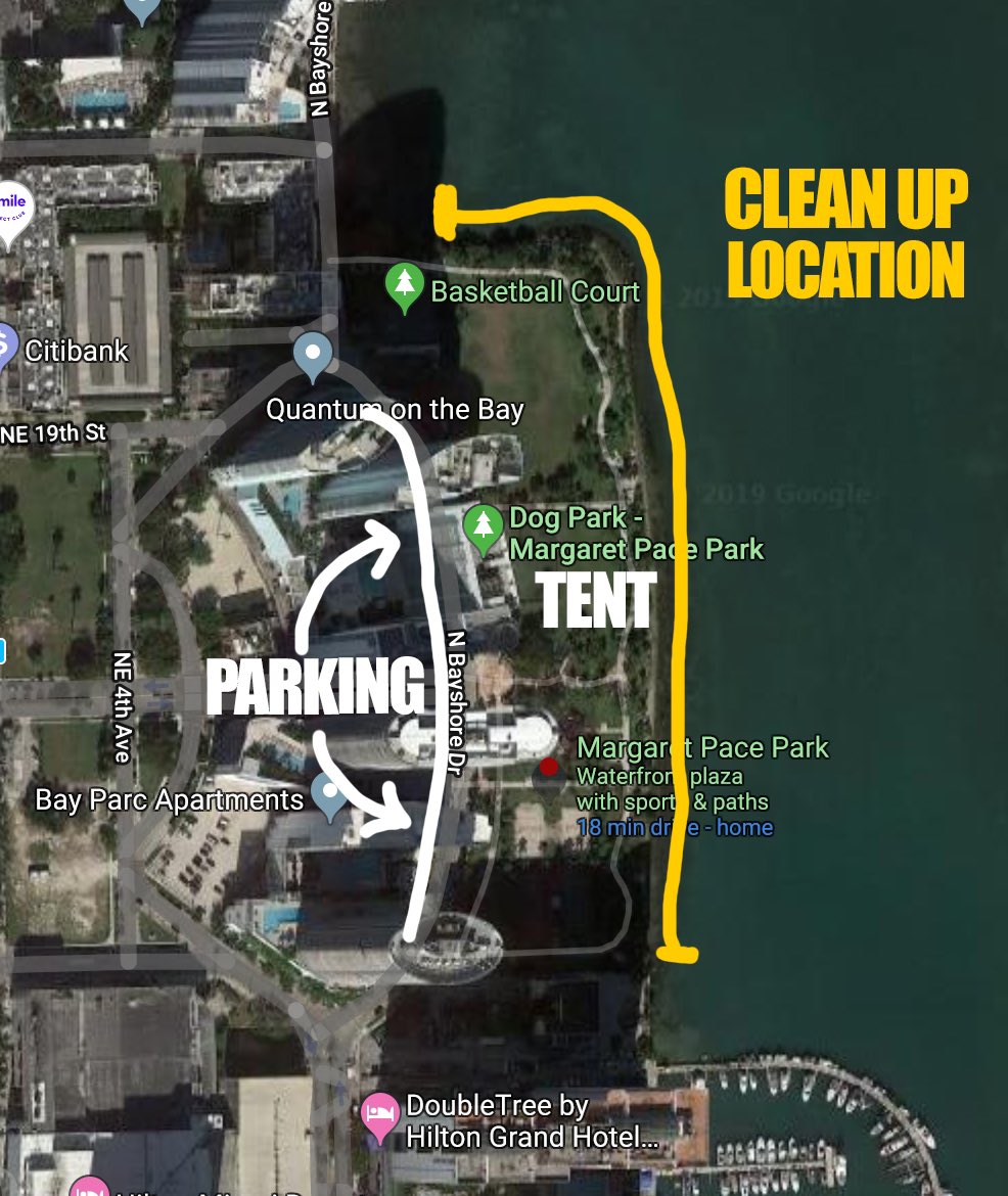 CLEAN UP | The #Sendit4thesea Team will be at Margaret Pace Park this Sunday from 10AM-1PM! Come by to help clean the park and learn about other ways to help reduce the plastic pollution issue! RSVP IN BIO