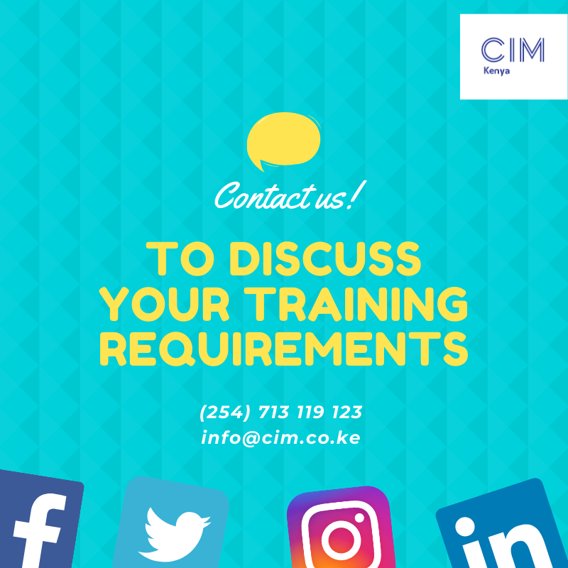 CIMKenya's tweet photo. Effective marketing can make your organisation stand out from the crowd. Find out how we can help you create effective marketing teams. https://t.co/pc9617y5KM