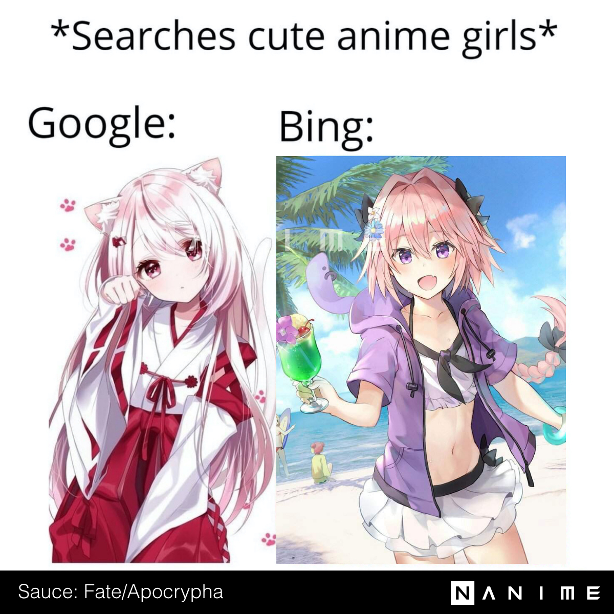 trapmeme #bing #bingmeme #uwu #trap #astolfomeme #nanime #animelife  #googlememe #apocrypha #fate #nekogirlmeme #fatememe #nofilters  #apocryphameme #nekogirl #google #nofiltersmeme #anime #animelover #meme # anime #astolfo #animestyle #uwumeme #animeme, image size:1200x1200