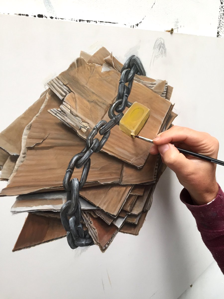 leonkeer's tweet image. I D I F F E R E N C E  new 30’x30’ painting on wood @SCOPEArtShow Miami Beach, presented by @ThinkspaceArt Booth F05 #scopemiami #thinkspacegallery #indifference