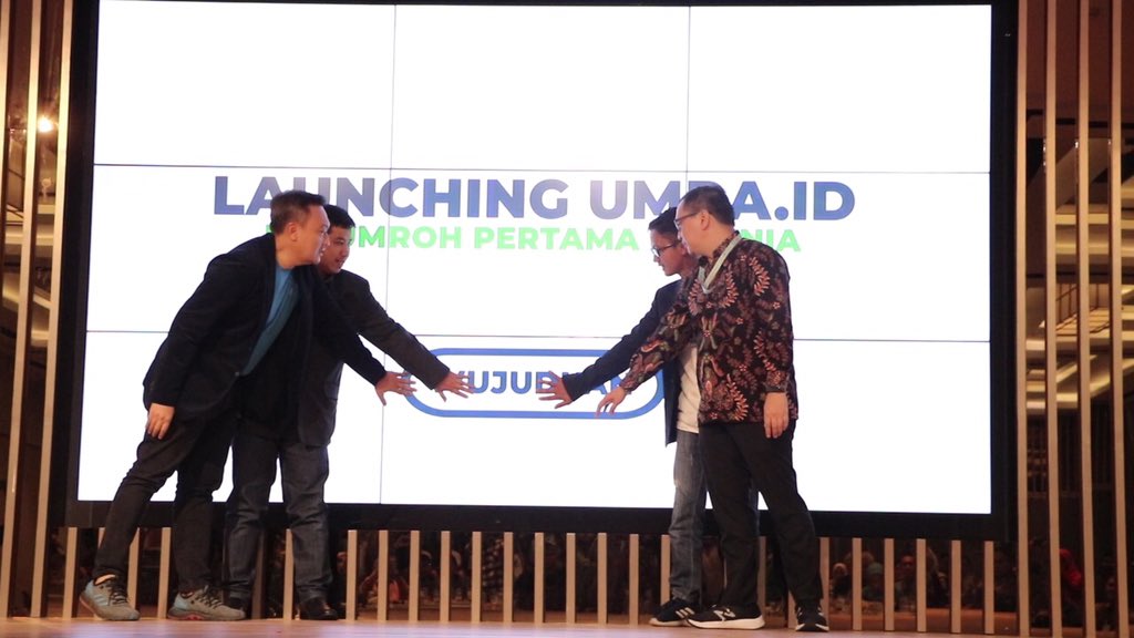 endykurniawan's tweet photo. ماشاءالله
تقدم في استخدام البرامج الحديثة لخدمة الحجاج والمعتمرين
Ucapan selamat Syaikh Osama Al Shuaibi mantan Dubes Arab Saudi untuk Republik Indonesia atas peluncuran #UMRAID @umra_idn https://t.co/ZhhOvhkpdG
