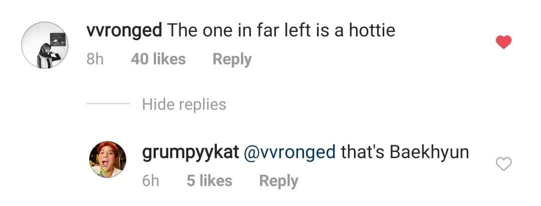 Exocomeback2025's tweet image. Hey you people that white haired guy is my husband in next life!! Go away 🙄🙄
@B_hundred_Hyun @weareoneEXO @exoonearewe #OBSESSIONwithEXO