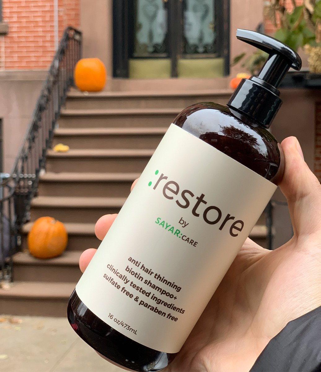 SayarCare's tweet photo. A thread:
warm showers, long walks on the beach... Like most good products, our new shampoo launch comes to fill a personal need. https://t.co/XlybzminNI