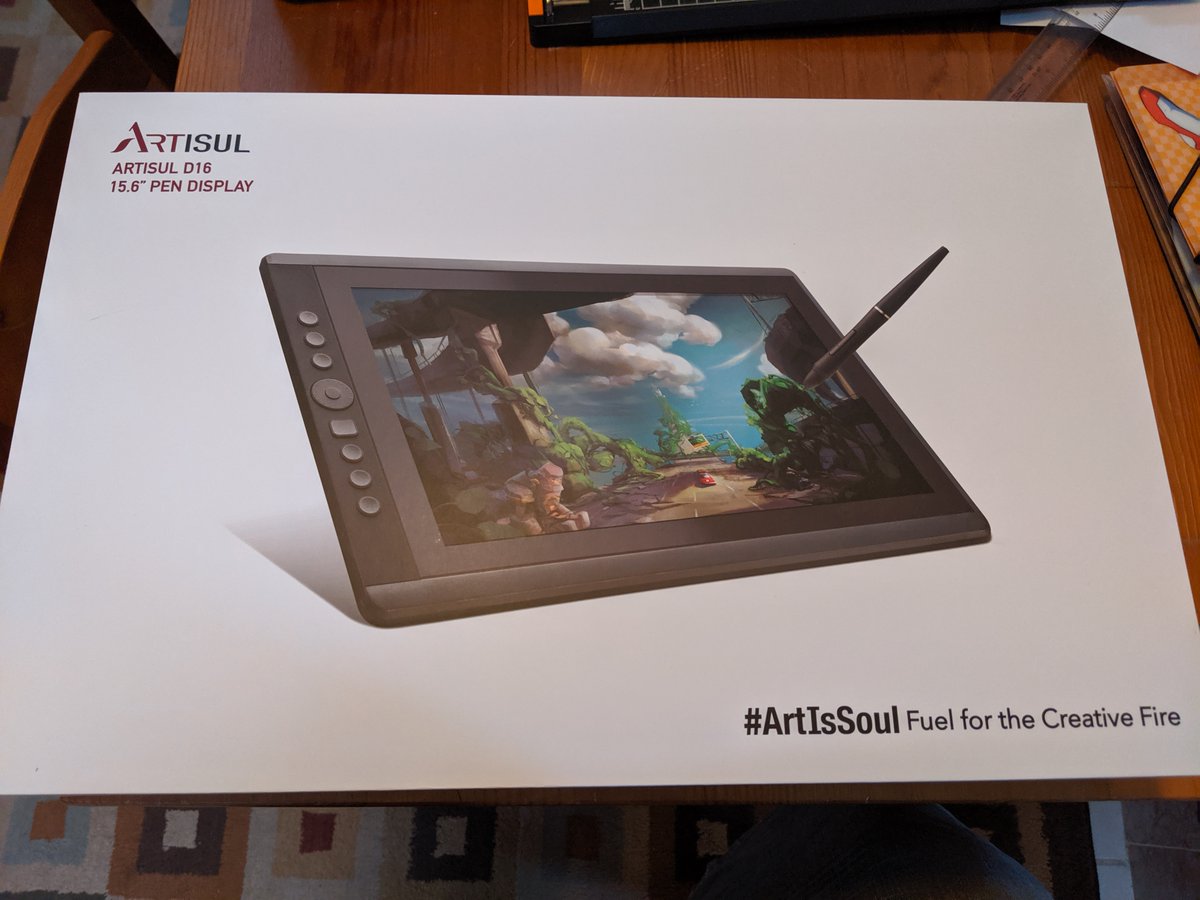 I'm giving away this Artisul D16 to one lucky artist looking for a new Digital Drawing Monitor!
PLUS 3 PRINTS OF NEVER BEFORE SEEN ARTWORK BY ME!
To enter: Just Like and retweet this post, the winner will be chosen Wednesday Night 12/4/2019
Must be following to participate