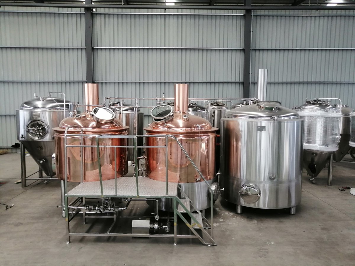 JinanRainbow's tweet photo. 1000L gas heating brewhouse system https://t.co/OwTwfFFcMR
