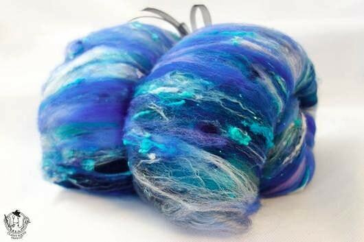 ClassySquid's tweet image. {Calm Waters} - part of our limited-edition Tropic collection that launched this weekend! Dreamy blues and streaks of cloud with subtle texture - claim yours at ClassySquidFiberCo.com 🌊🌴☁️ ift.tt/380SSMb