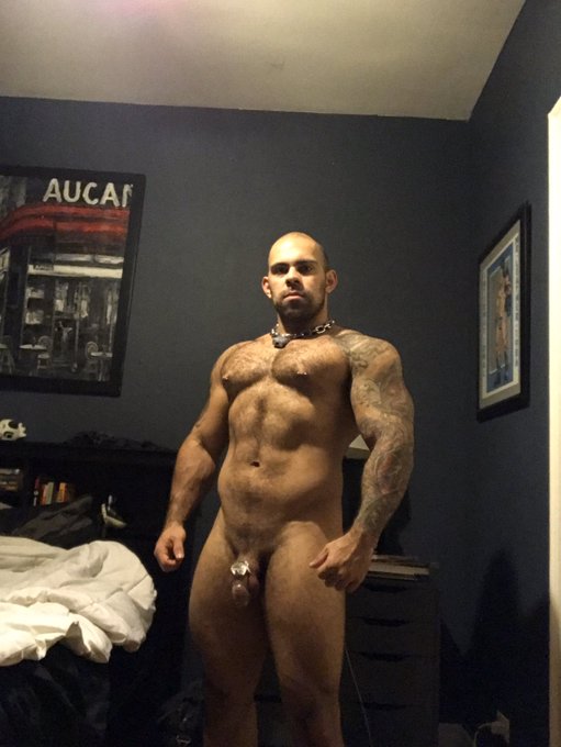 One week locked up and who knows how many more days.  #chastity #pup #locked #muscle https://t.co/7q<a href="/tag/muscle"class="tags"><span>#muscle</span></a><a href="/tag/pup"class="tags"><span>#pup</span></a><a href="/tag/chastity"class="tags"><span>#chastity</span></a><a href="/tag/locked"class="tags"><span>#locked</span></a>