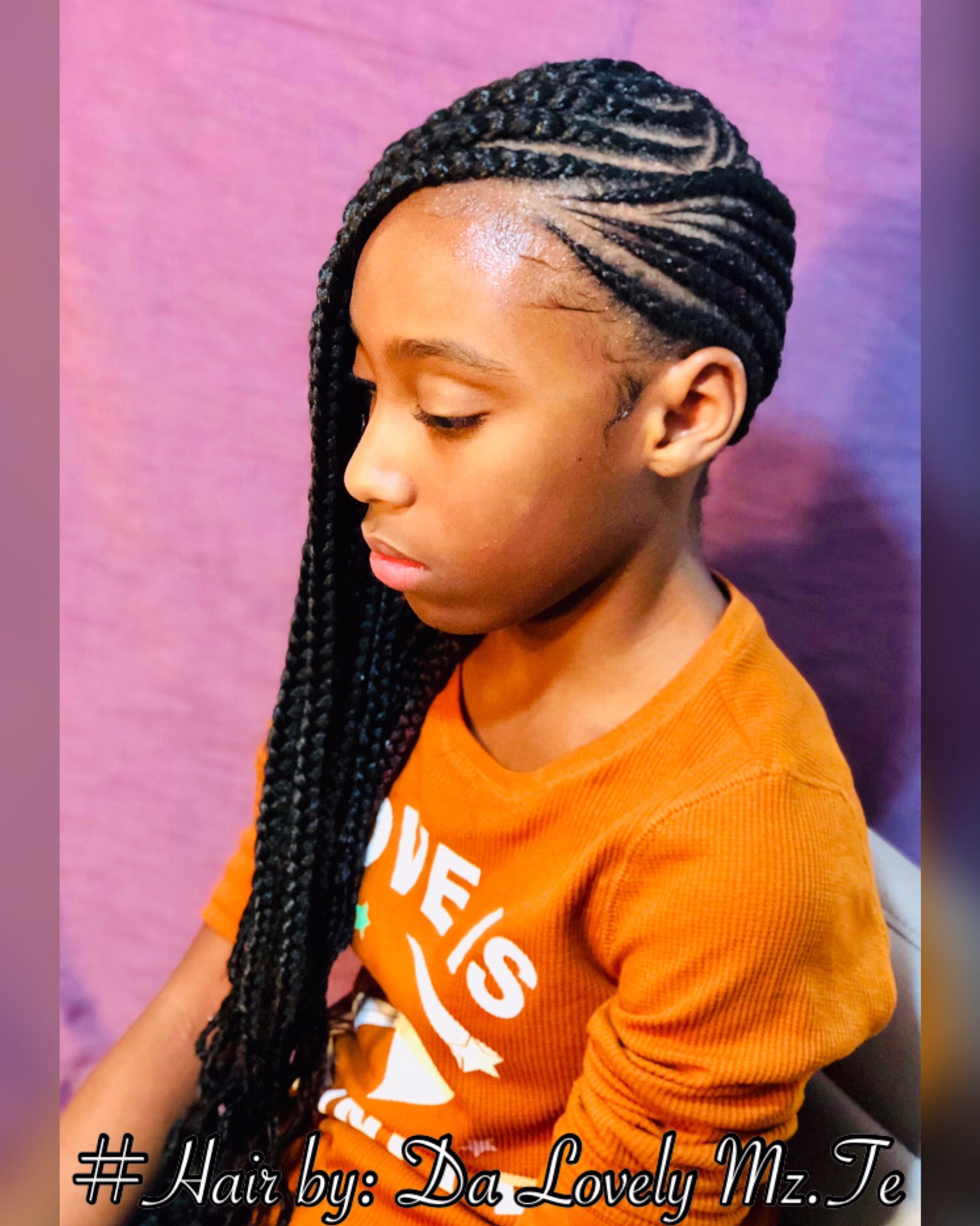Lemonade sale braids kids