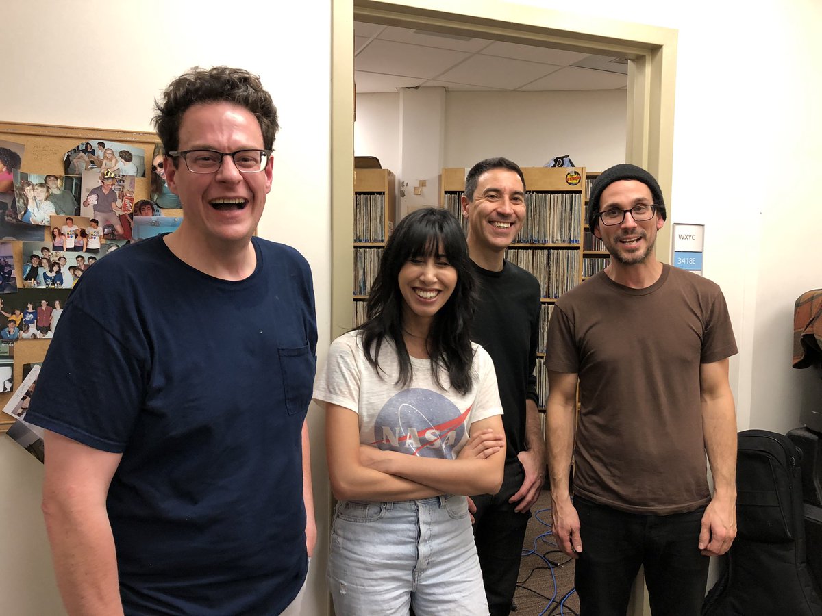 Thanks for having us <a href="/wxyc/">wxyc</a>!