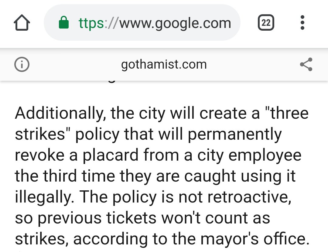 Another swing and a miss,  @NYPDTransport? You're up to strike 26 now.You're just one more swing away from closing the third inning without a single hit. #placardcorruption