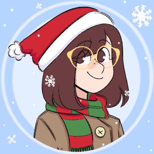 Christmas Anime Girl by ShinyArtDrawings on DeviantArt
