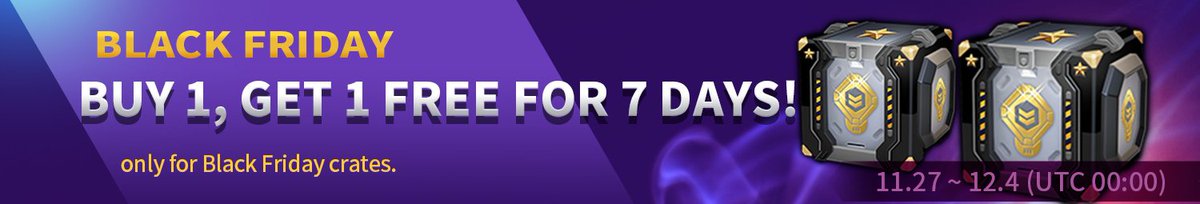 infinitystar_en's tweet photo. LAST DAY of ⬛Black Friday events! 👯‍♀️
- Buy one, get one free
- 70% gold off for EXP potion
- Ranked battle challenge 

Last Chance!
https://t.co/QBBiMjYB2b

#infinitystar #フィニスタ #Ethereum #NFT https://t.co/5PdMNUhFBR