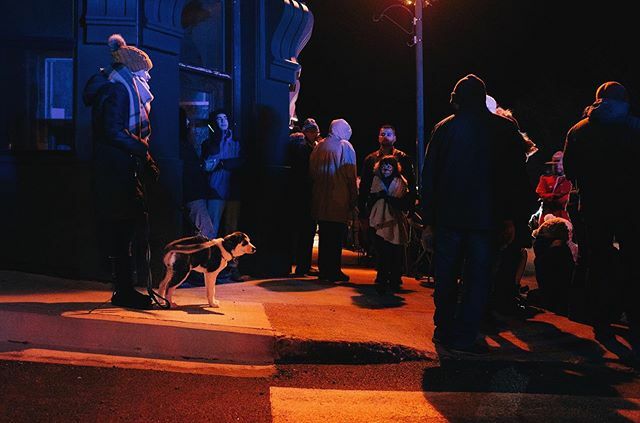 Down at the Xmas Parade in Bridgewater with the pup. #SouthShoreNS ift.tt/2DFjUKV