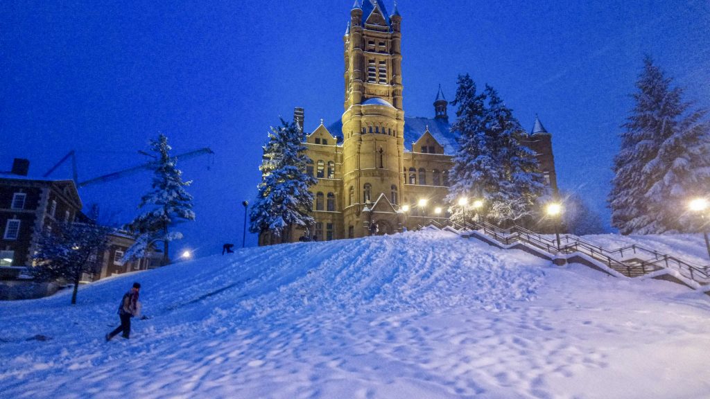 The NewsHouse (@newshouse) on Twitter photo #snow day on the Hill <a href="/SyracuseU/">Syracuse University</a>. Video by <a href="/KateMinutillo/">Kate Minutillo</a> and <a href="/GiannaPrudente/">Gianna Prudente</a> newsh.se/34JMBCu #Syracuse #SnowDay #snow day on the Hill <a href="/SyracuseU/">Syracuse University</a>. Video by <a href="/KateMinutillo/">Kate Minutillo</a> and <a href="/GiannaPrudente/">Gianna Prudente</a> newsh.se/34JMBCu #Syracuse #SnowDay