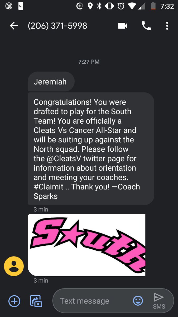 Thank you <a href="/CleatsV/">CLEATS V CANCER H.S. FOOTBALL ALL-STAR GAME</a> for giving me another opportunity to play another game