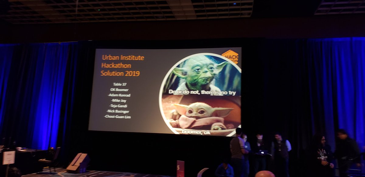kodeh's tweet photo. Thank you to the teams that took on the challenge and team 37, finalist #hackathonforgood for creating a building height prediction tool for @urbaninstitute challenge at @AWSreInvent @AwsNonprofits #AWSreinvent2019 https://t.co/jXNjRcIRKi