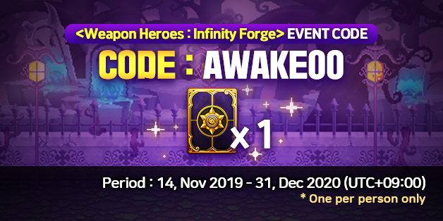 Codes For Infinity Rpg