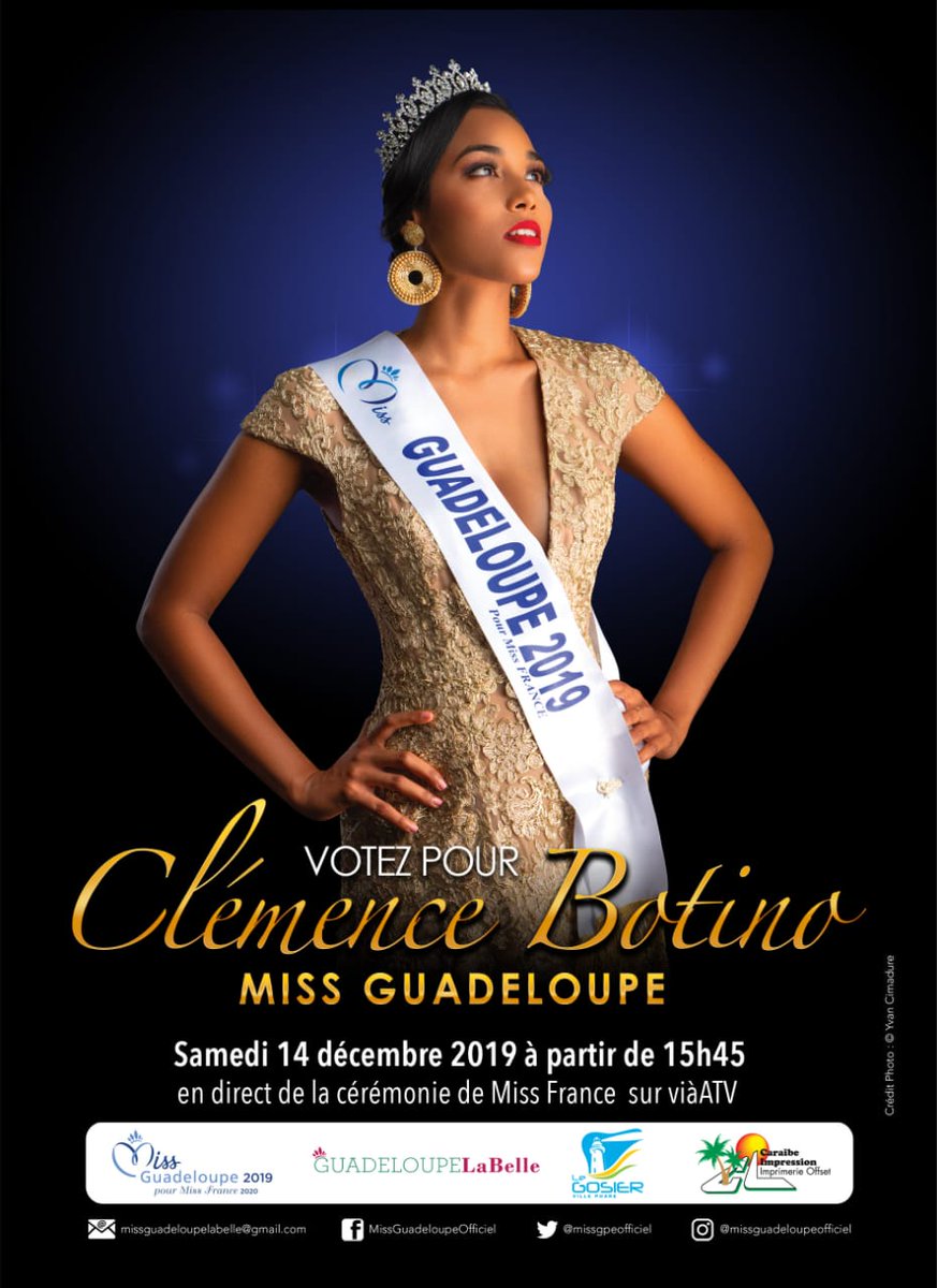 Après un séjour inoubliable en Polynésie Française, l’aventure #MissFrance se poursuit à Marseille pour préparer le grand show💃 le 14 décembre prochain.
RDV sur ViàATV (ATV Martinique) à partir de 15H45 pour soutenir notre ravissante ambassadrice !
#TousderriereClémence
