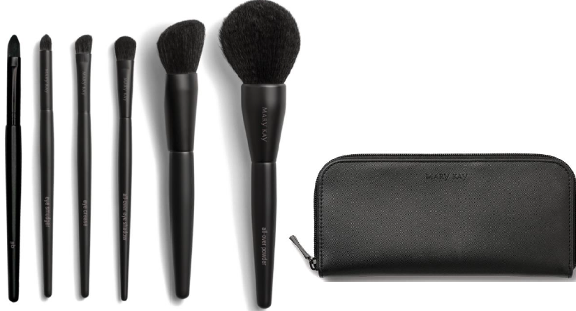 cultra57's tweet photo. Essential Brush Collection The Mary Kay® Essential Brush Collection includes six high-quality, precisely shaped brushes which are ideal for creating a range of looks, packed in a stylish, portable clutch. New brush shapes help anyone create makeup looks with confidence. https://t.co/Cgax1enEqH