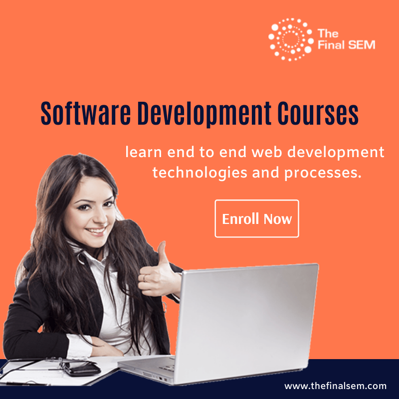 thefinalsem's tweet photo. A step ahead to build your career as #softwaredeveloper. Learn from the IT Professionals & Industry experts at #TheFinalSEM. Get 100% Placement Assistance. Visit Us https://t.co/rMMBSHj6gG
#MEAN #DevOps #UI #Python #FullStackDevelopment #webdevelopment #IT #Softwaredevelopment https://t.co/BxmaXLQhwJ