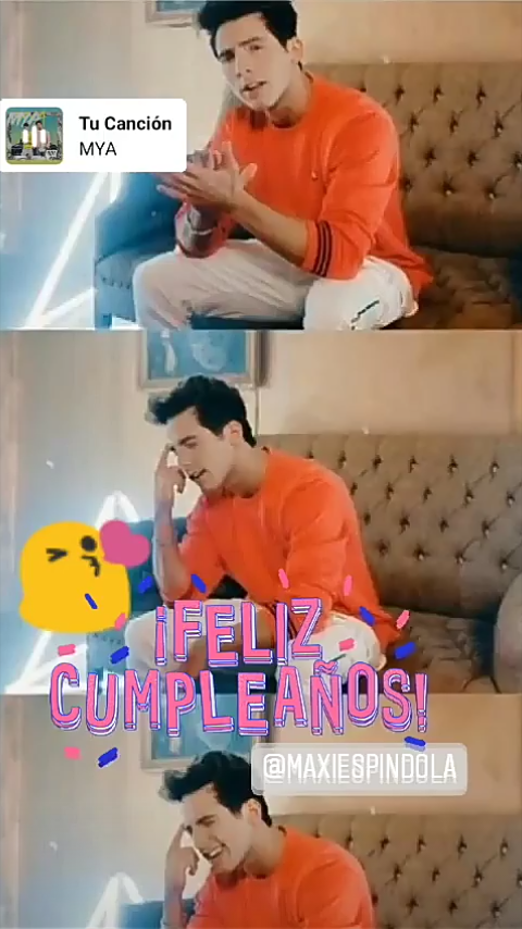 _andrea1015's tweet photo. @maxiespindola Eres un ser de luz caido del cielo para iluminar nuestros caminos, te amamos todas tus maximistas myaliadas, Love You, FELICES 25 MAXI https://t.co/DDf62VdqeF