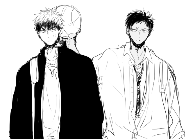 5年前に描いた青火チャン 