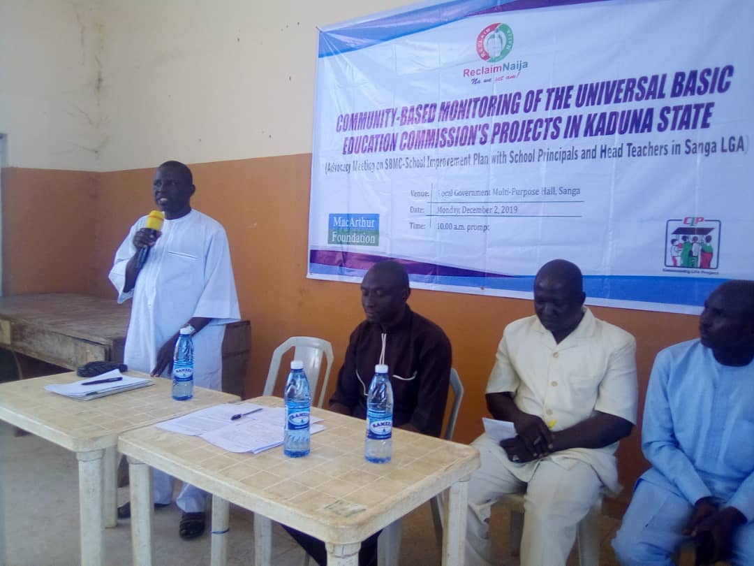 reclaimnaija's tweet image. Community-Based Monitoring of Universal Basic Education's  Projects: Advocacy Meeting on Sch Based Management Committee- Sch Improvement Prog in Sanga LGA, Kaduna State #EducationForAll  @macfound  @shettimakole @ojmagic @OpenBudgets @ogpnigeria @SDGoals @OpenAllianceNG @UNESCO