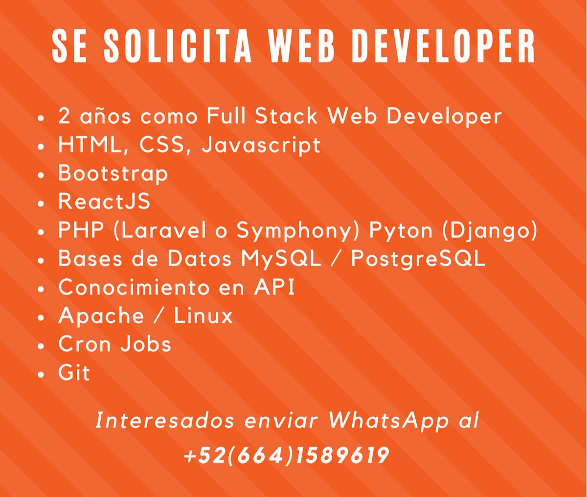 robertodigital_'s tweet image. Buscamos #ProgramadorPHP para trabajar en un #Startup en #Tijuana #Mexico. Puede ser trabajo remoto. #TrabajoSiHay