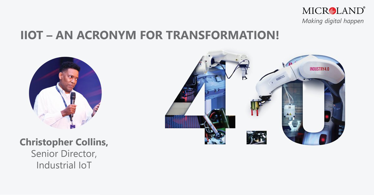MicrolandLtd's tweet photo. Don't miss our blog on IIoT from our Senior Director, Industrial IoT, Christopher Collins! Read it at https://t.co/XAFrOMGRmY. #makingdigitalhappen #iot #iiot #connectedenterprises https://t.co/Y7sixFH4S5