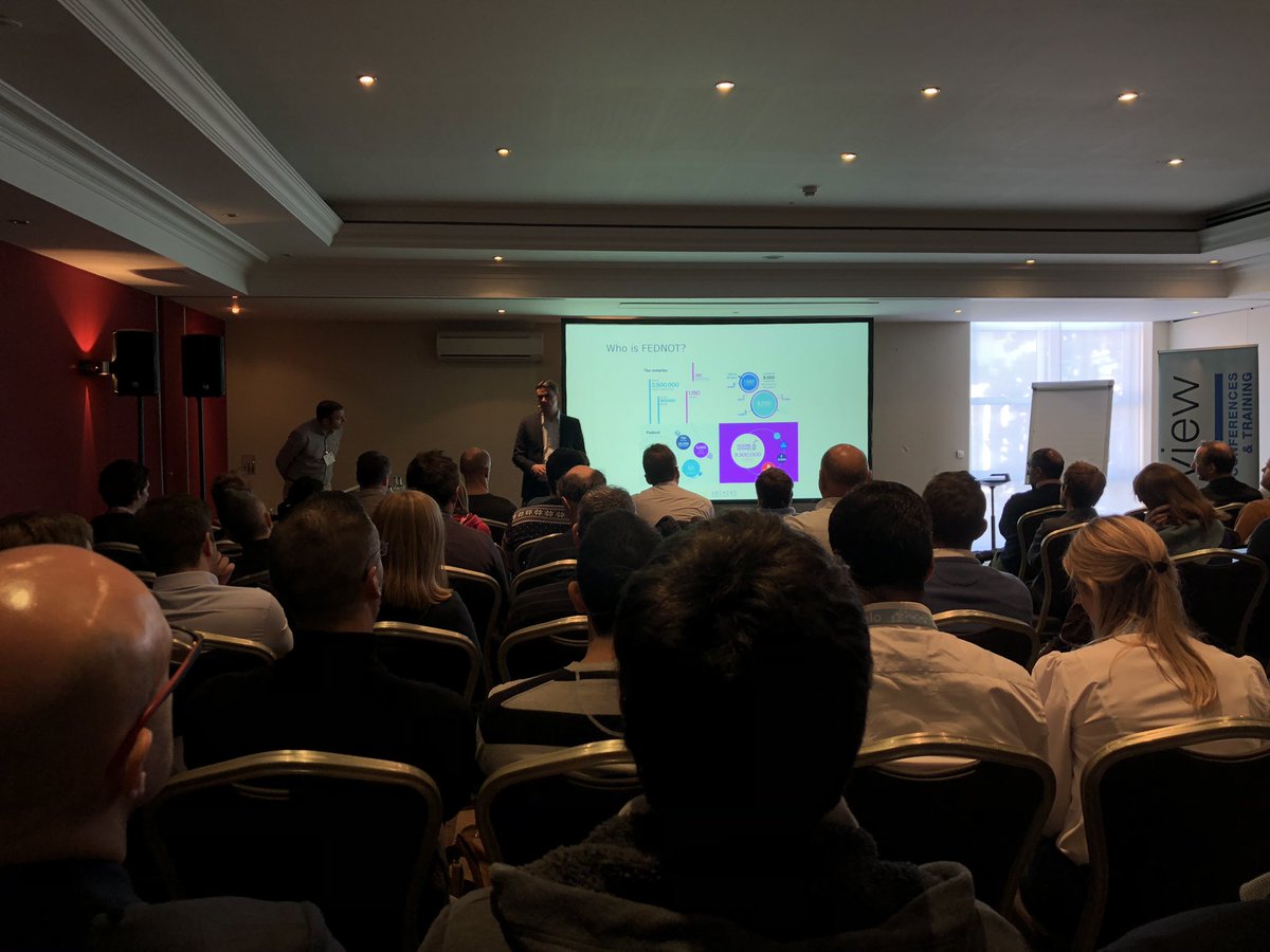 Our colleagues Dirk Maes and Wim Paredis just started their presentation on the Fednot API Management case at the API Summit in Brussels! integrationdesigners.com/case/fednot #APIManagement <a href="/we_archers/">Archers</a> <a href="/integrdesgnrs/">integrationdesigners</a> <a href="/integr8tionteam/">IntegrationTeam</a>