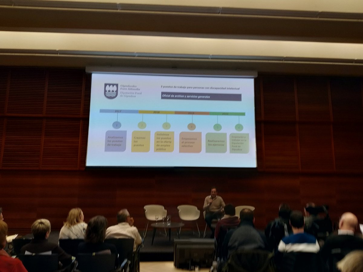 fevas's tweet photo. Empleo Público para personas con discapacidad intelectual de @OrainGipuzkoa en #sembramosinclusion #DiaInternacionalDiscapacidad https://t.co/zlJ1kMFspG