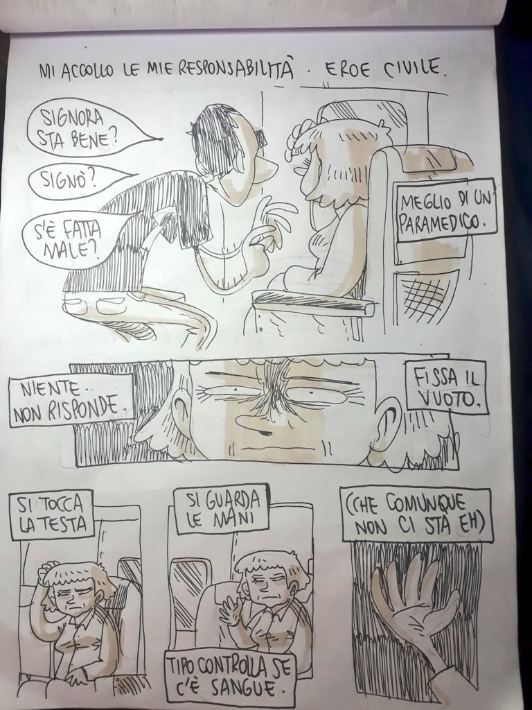 zerocalcare's tweet photo. Ciao pensavo fosse importante raccontare l'origine segreta di un nuovo personaggio che diventerà molto importante nelle prossime storyline e probabilmente nella mia vita.
1/3 https://t.co/o6DUqwjYBW