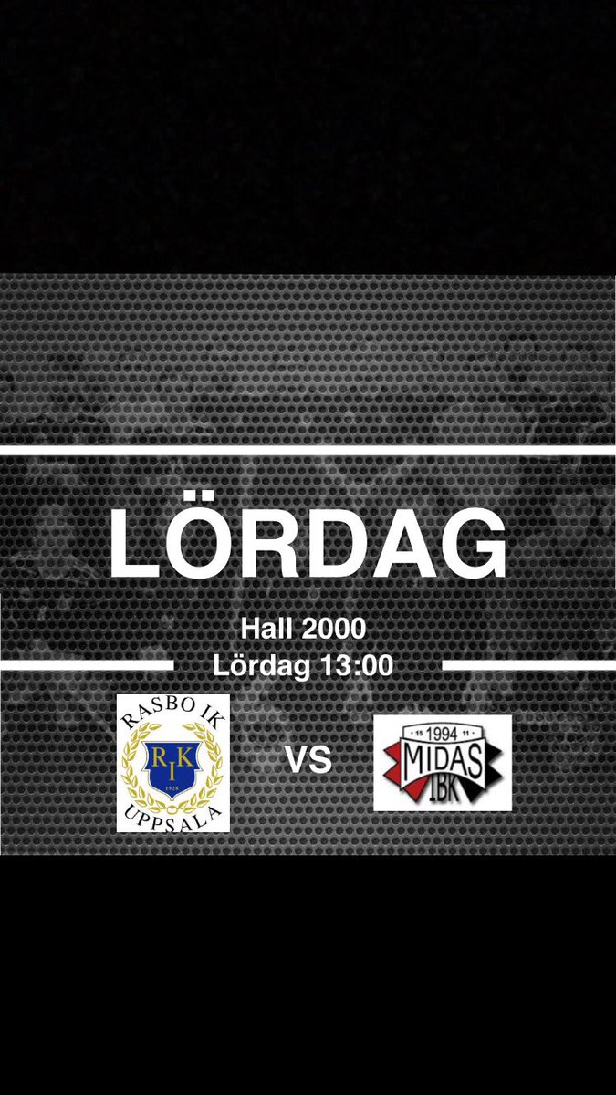 RasboIKUngdom's tweet photo. Nu på lördag spelar vi 2019’s sista hemmamatch! Och givetvis så vill du inte missa den, denna afton blir vi inte överraskade om det kan sättas ytterligare ett nytt publikrekord för denna säsongen, Midas IBK är kända för sin medföljande och engagerade supportrar. Mer info -> https://t.co/sH3JO4e38l