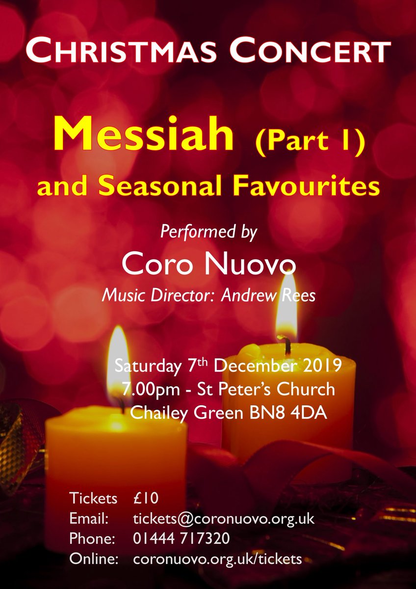 Tradoak's tweet photo. We are proud to be sponsoring the @coronuovo Christmas concerts this weekend. https://t.co/cFmgjALyQE