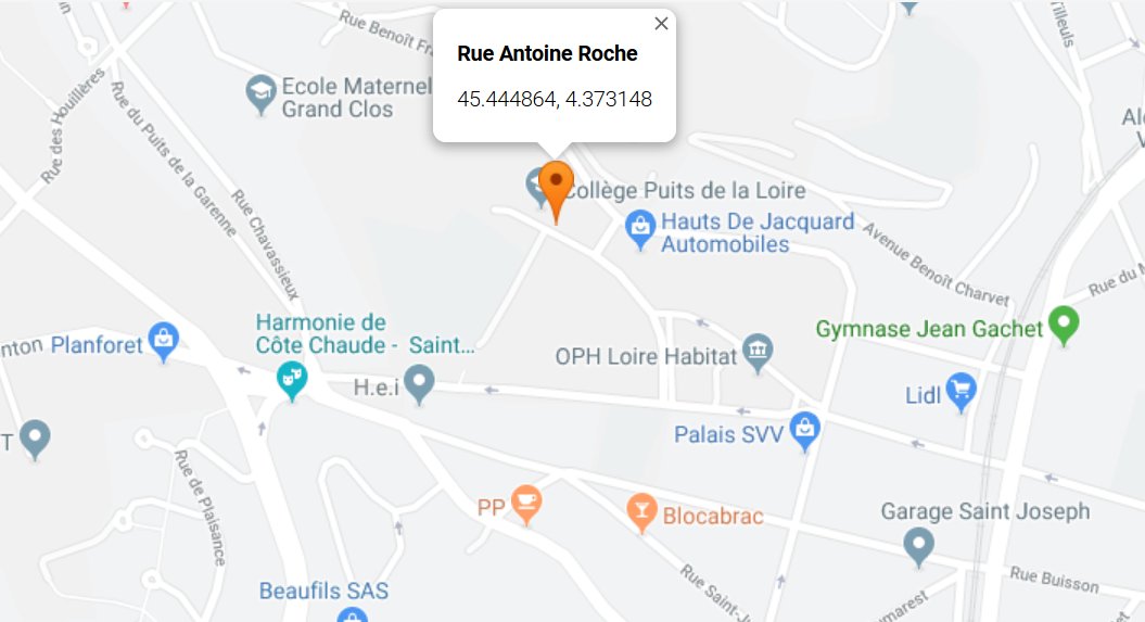 Vous travaillez/habitez Rue Antoine Roche ? Une borne de charge vous attend pour vous recharger pendant que vous êtes au travail !
Faites-nous parvenir votre demande d’installation de borne de charge et nous l’installons gratuitement en 3 mois ! saint-etienne-metropole.e-totem.fr