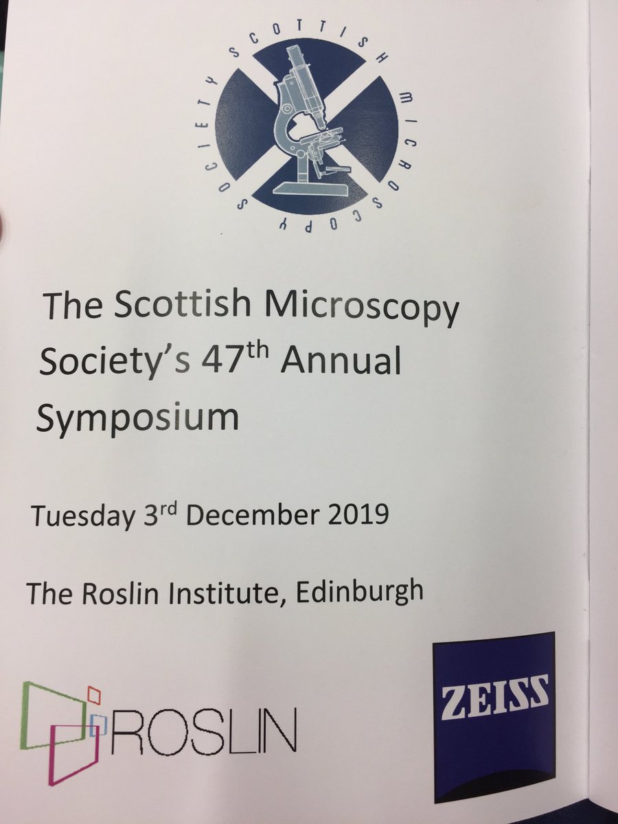 scotmicro's tweet photo. #scotmicro #SMS2019 #microscopy #collaboration #Scotland https://t.co/KOo7xTL0MK