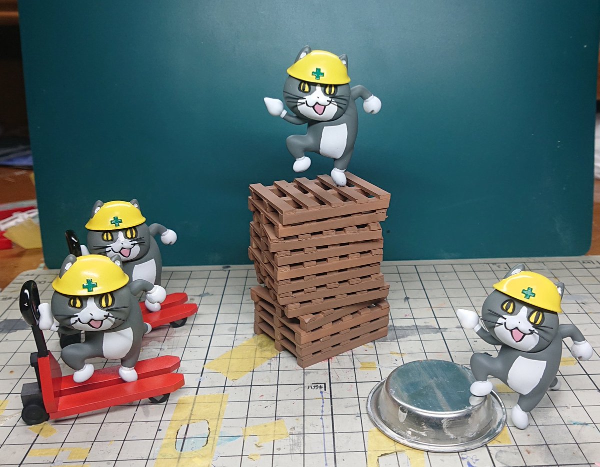 そして新作！ジェネリック現場猫からDX現場猫セットの版権許諾いただき
