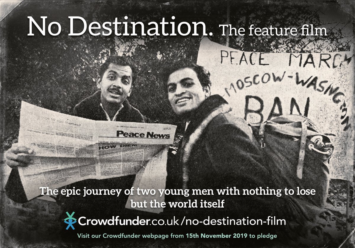 sandfordawards's tweet photo. The inspiring story of Satish Kumar who walked 8000 miles for peace at the height of the Cold War was a #sandford2015 award winner &amp; with Crowdfunder support is set to be made into a feature film! Find out more
https://t.co/5OaMxzDaBr https://t.co/8745drcNAF