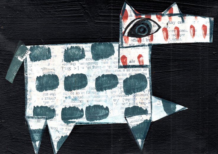 ArtfinderDogs's tweet photo. FUNNY ANIMAL 1- o... by Paulina Archambault #painting #mixedmedia #art https://t.co/8jCfwtqJKD @artfinder https://t.co/dBnDZ42kk4