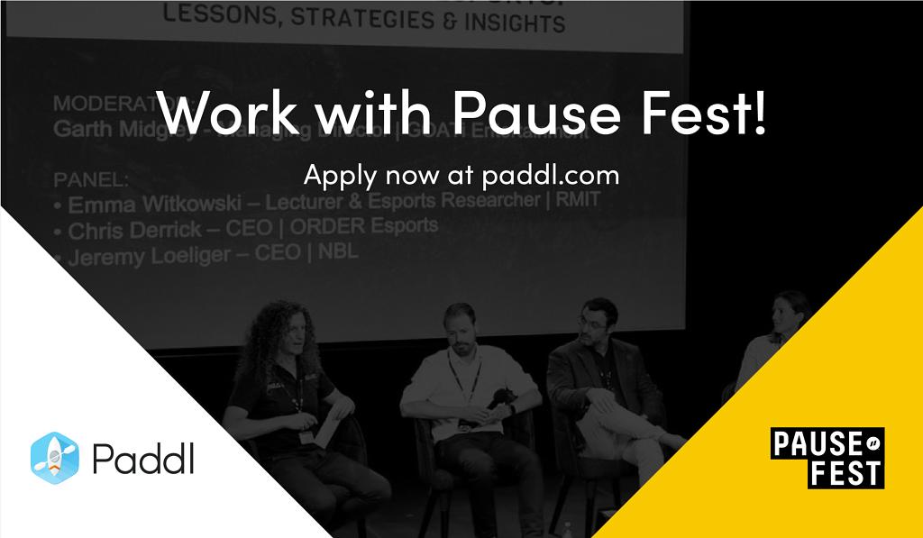 PauseFest tweet picture