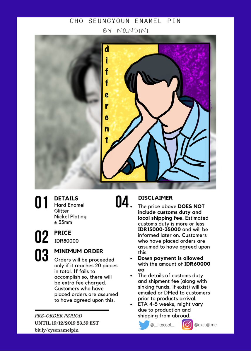 iitehyuck's tweet photo. [RTs ARE APPRECIATED!] 
This is a call for Indonesian ONE ITs~~! 💕✨ 
𝑷𝑹𝑬-𝑶𝑹𝑫𝑬𝑹
CHO SEUNGYOUN #enamelpins 
LEE HANGYUL #enamelkeychain

📆 UNTIL 19 Dec 2019, 23.59 PM (EST)
🌟 Details on pic
📬https://t.co/XxEuO5Ivof
📬https://t.co/9OnCZtu35P

#X1 #엑스원 #이한결 #조승연 https://t.co/h9vjritUT0