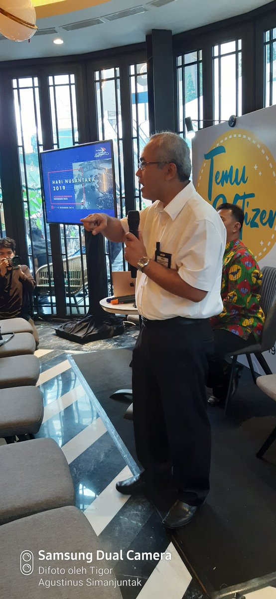 Bapak Dadang Rukmana dari Sekretaris Direktur Jendral Penyediaan Perumahan Rakyat di Kementerian PUPR menyebutkan bahwa hari nusantara adalah komitmen pemerintah untuk memperingati Pahlawan Ir. Juanda #HariNusantaraAyokePariaman