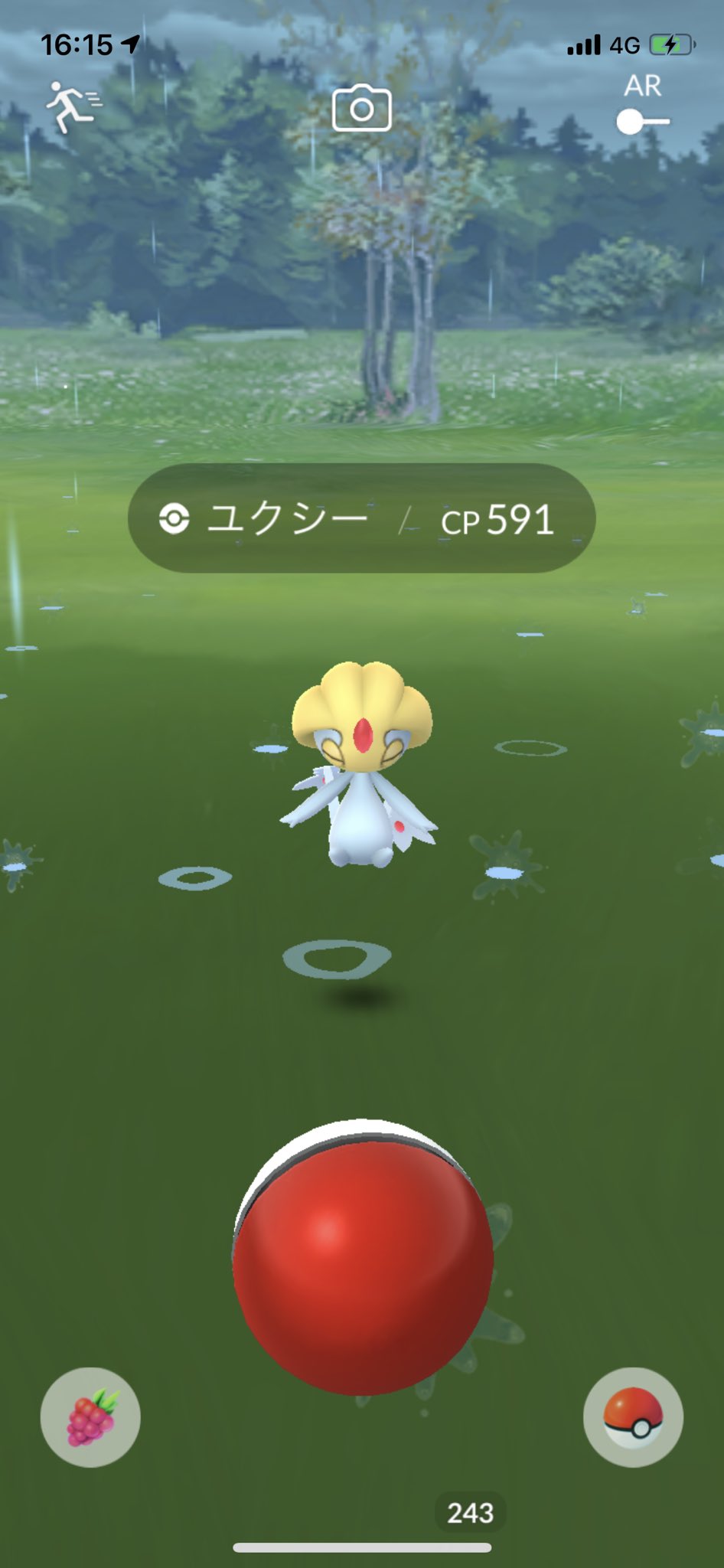 たいちぇい 野生のユクシーゲット びっくりしたーwww ポケモンgo Pokemongo 一関市 ユクシー 野生 たいちぇいポケ活 T Co Zsgrjfpq3i Twitter